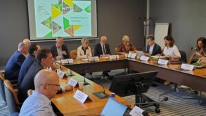 Réunion sur le FEADER avec Mme Dufay, Région BFC, M Mourier, Préfet et les Présidents de la CRA, des JA et de la FRSEA BFC