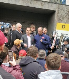 manifestation pour avoir des réponses sur les fonds FEADER