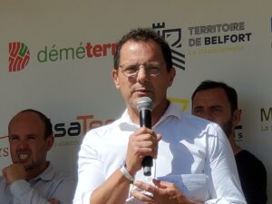 M. Jérôme DURAIN, nouveau président de la région Bourgogne-Franche-Comté